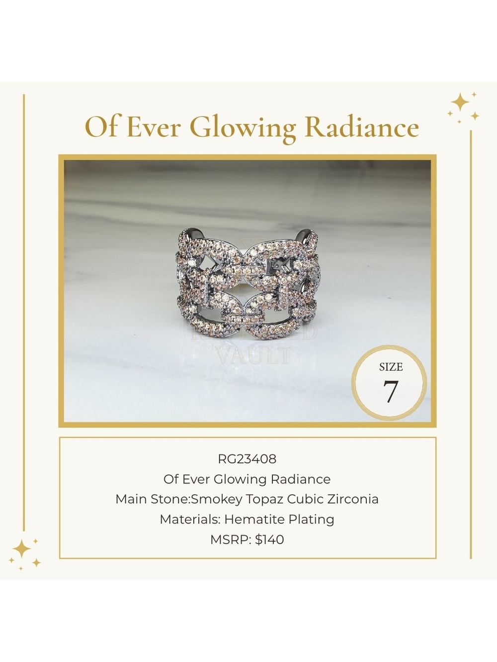 Of Ever Glowing Radiance - Size 7 - OG